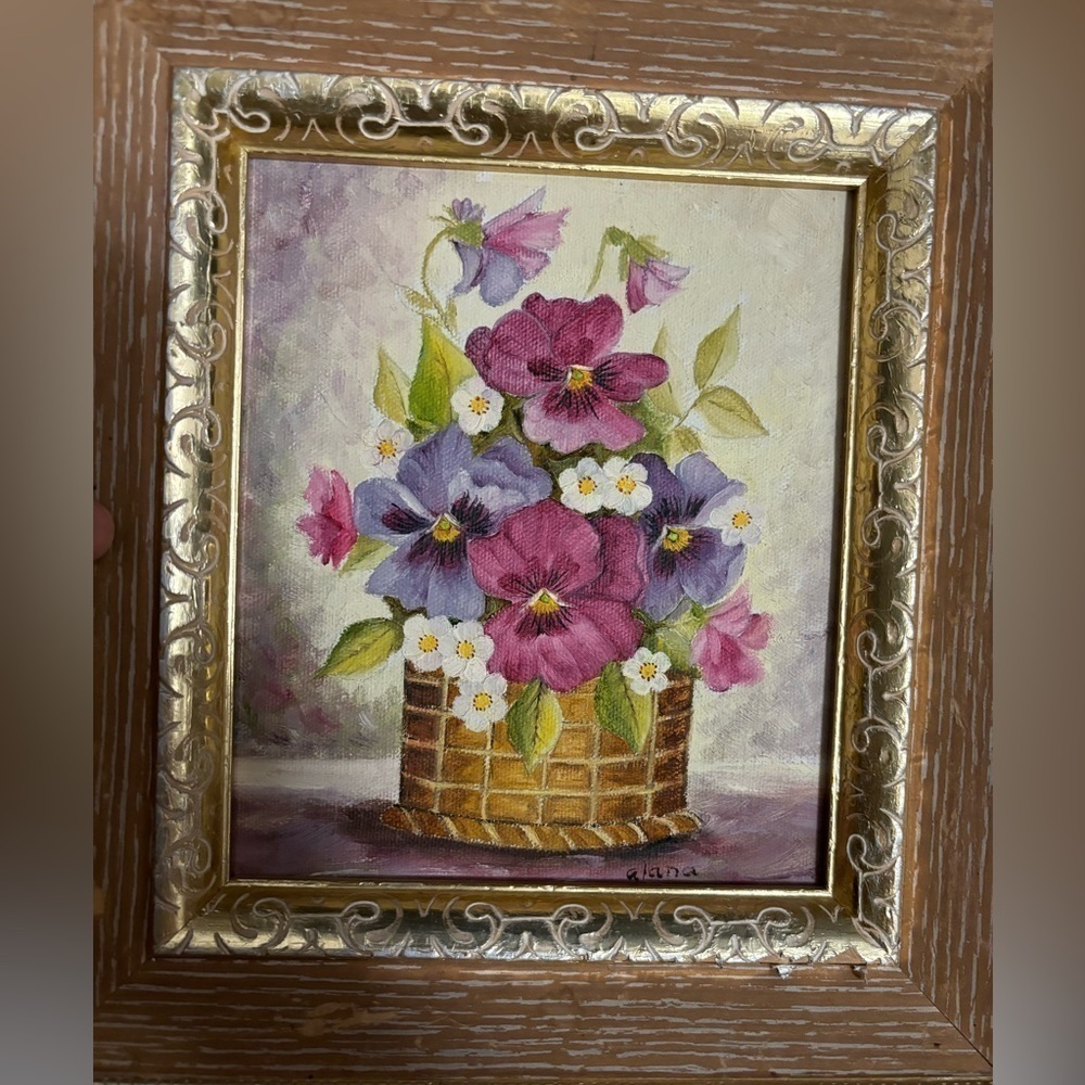 Floral painting - Picture 4 of 5